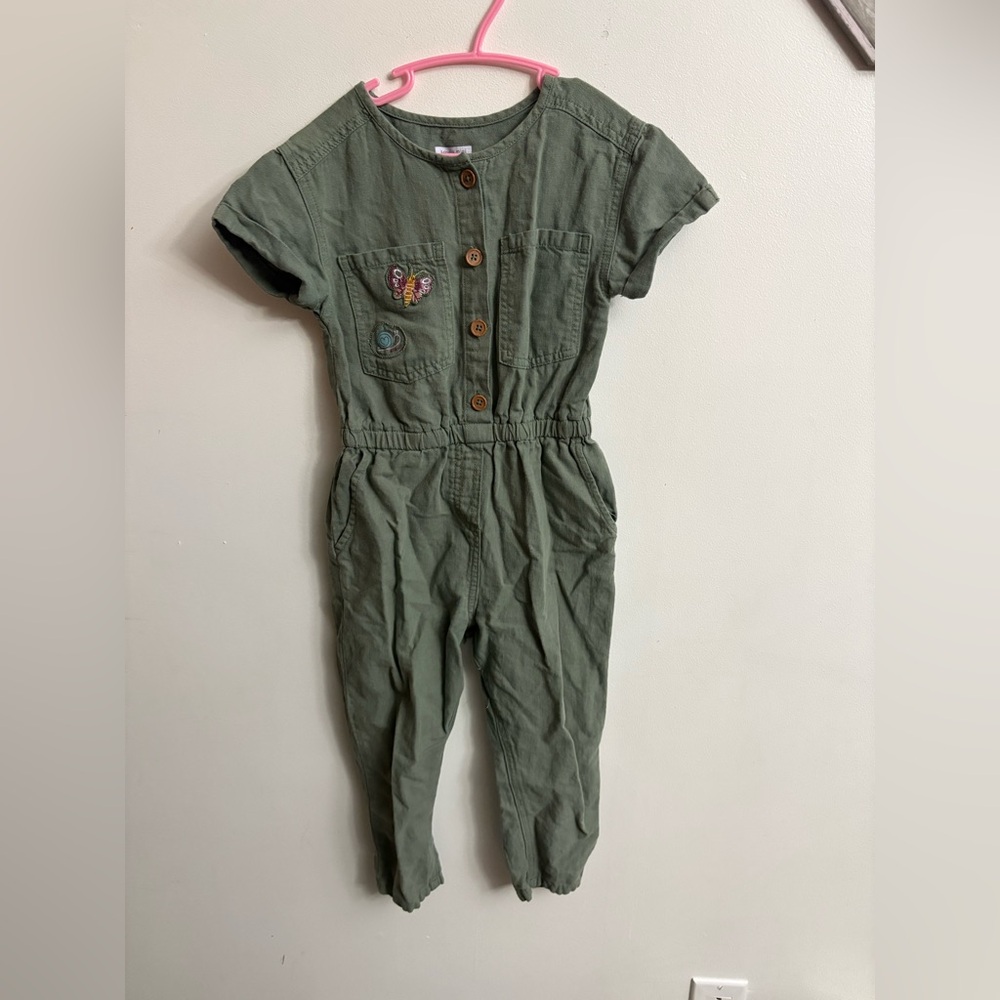Souris mini overall floral 6 years